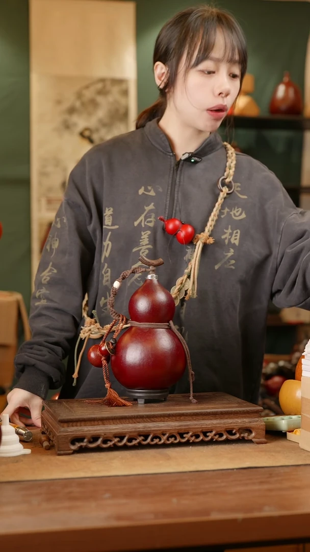 226号精品天然大漆酒葫芦一物一拍~