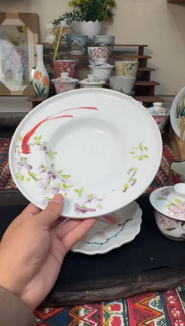 摆件瓷景德镇高温陶瓷清仓浮力