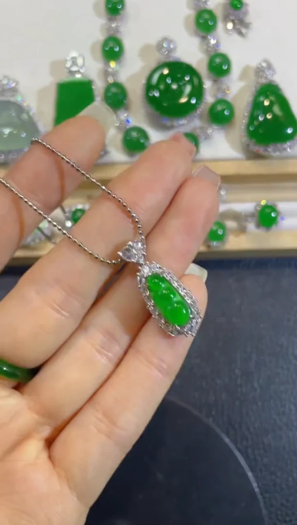 颈饰未镶嵌翡翠多人多样性发货1件2