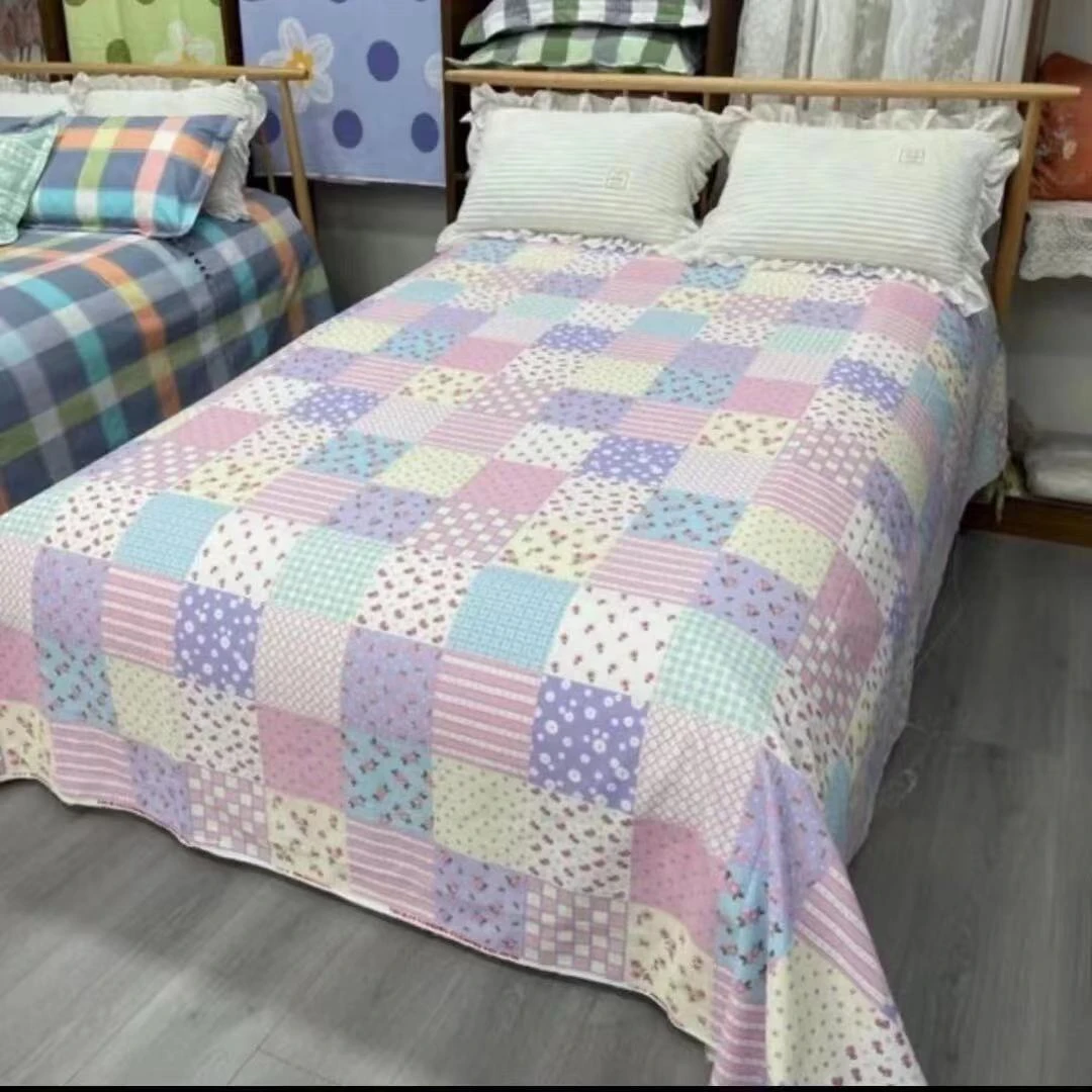 原棉老粗布床单--梦幻花期240*240