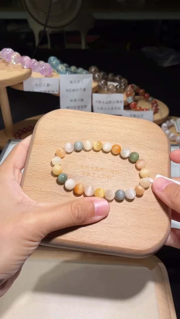 未镶嵌手链水晶132号多样性发一W7+