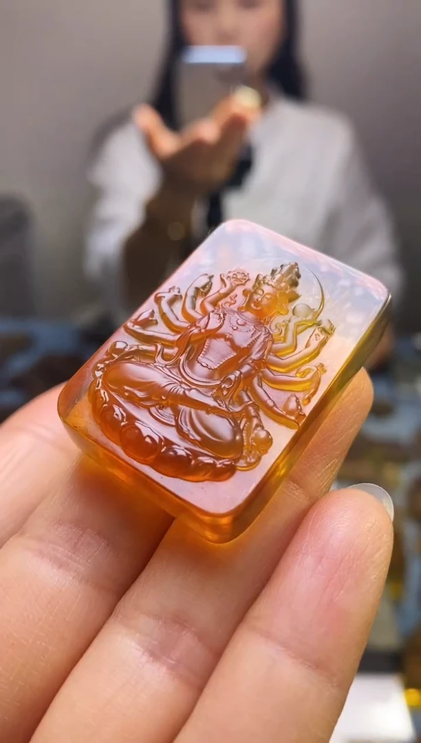 【闪购商品】琥珀颈饰未镶嵌SN3-25（千手观音）
