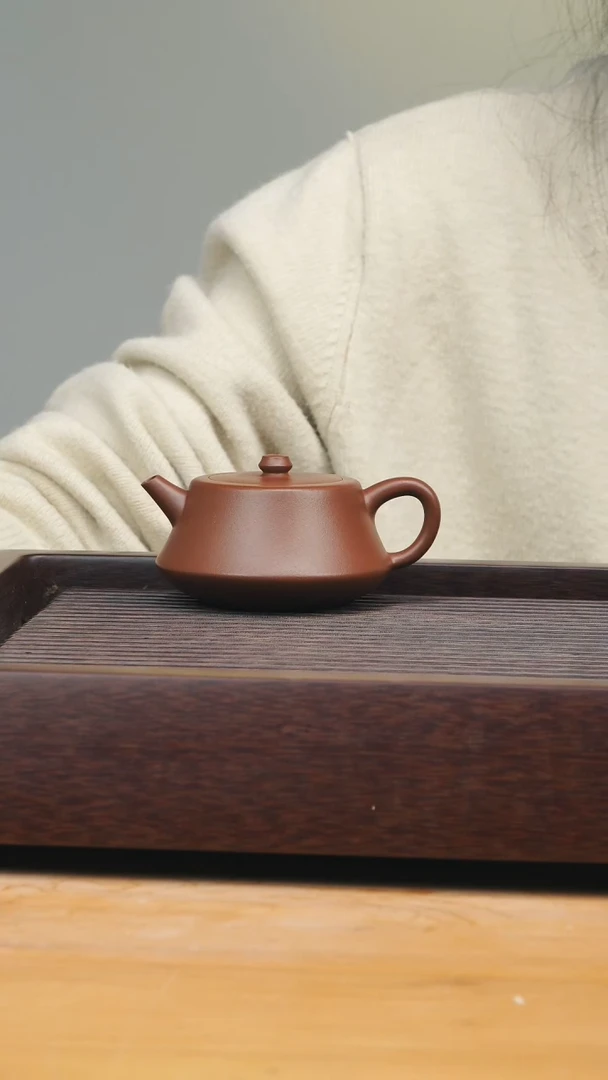 【闪购商品】紫砂茶壶柱础紫泥