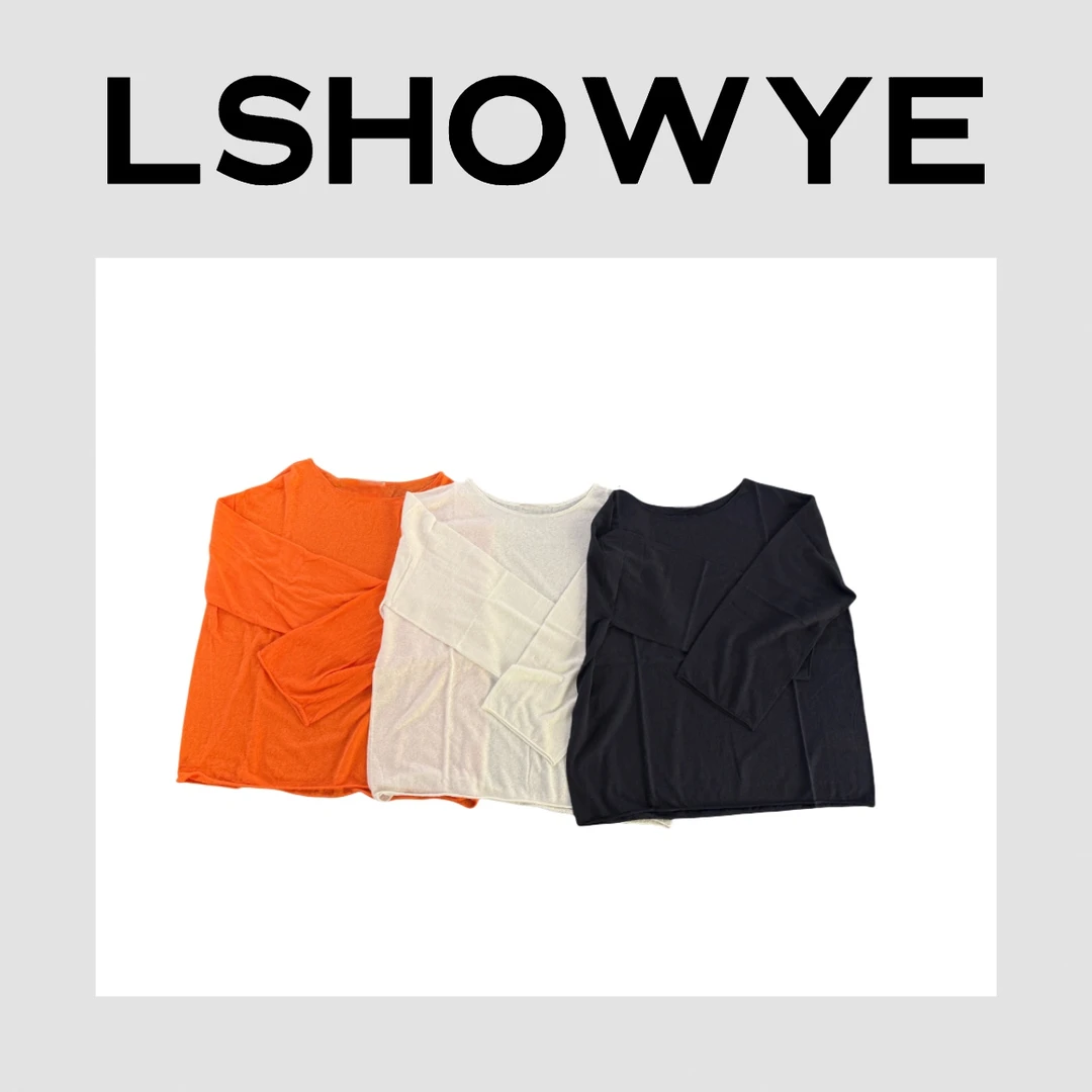 LSHOWYE｜一字肩棉麻罩衫 F25-616