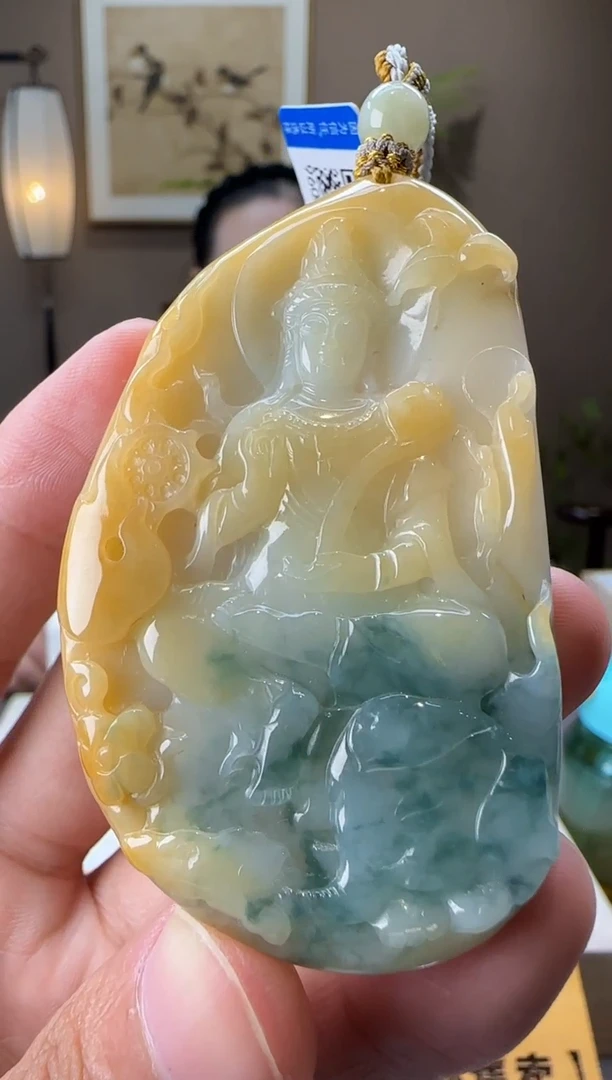 吊坠(不含链)未镶嵌翡翠江**.DR@@4512