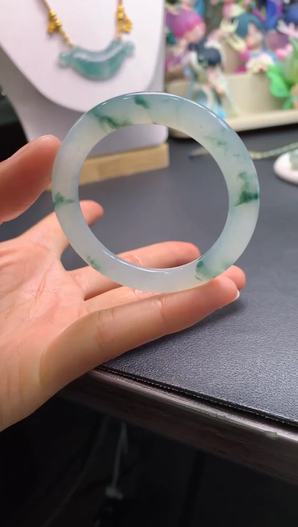 未镶嵌定制翡翠0013786093（42.3*6*7.4）