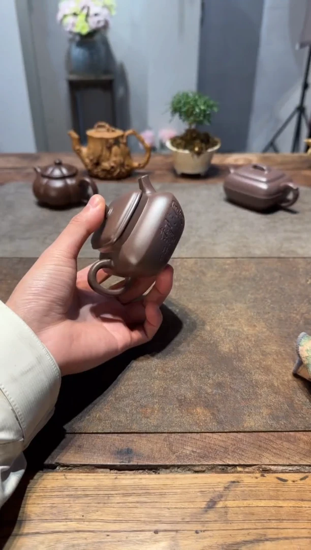 茶壶紫砂.***?天青合欢