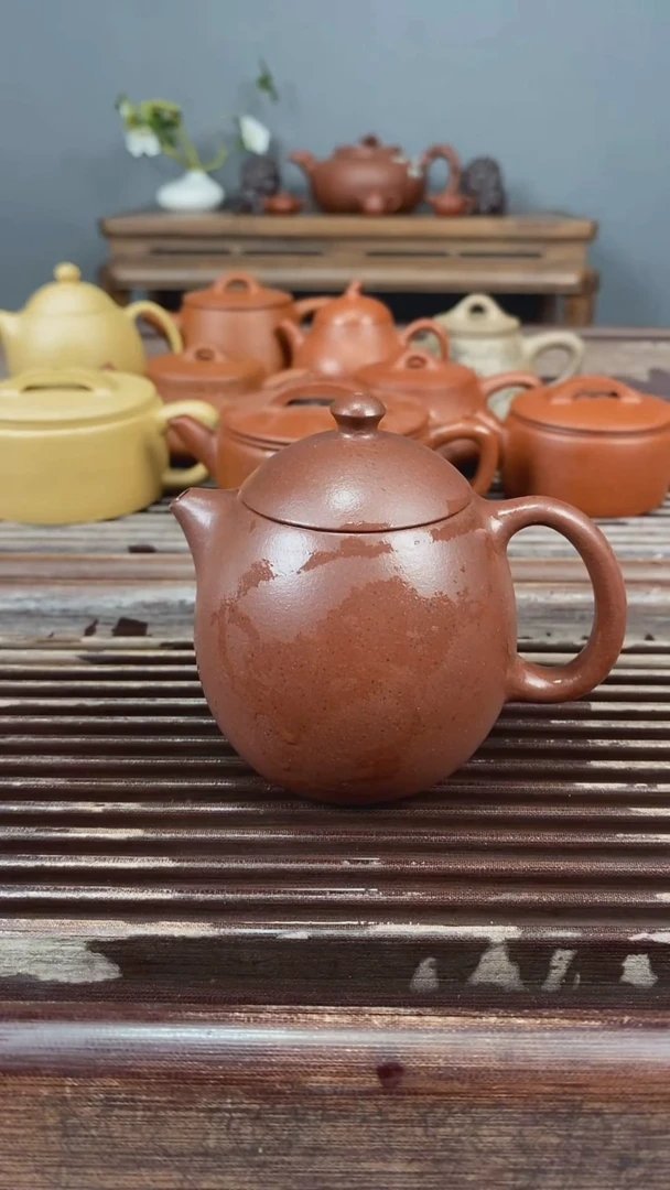茶壶紫砂龙蛋200