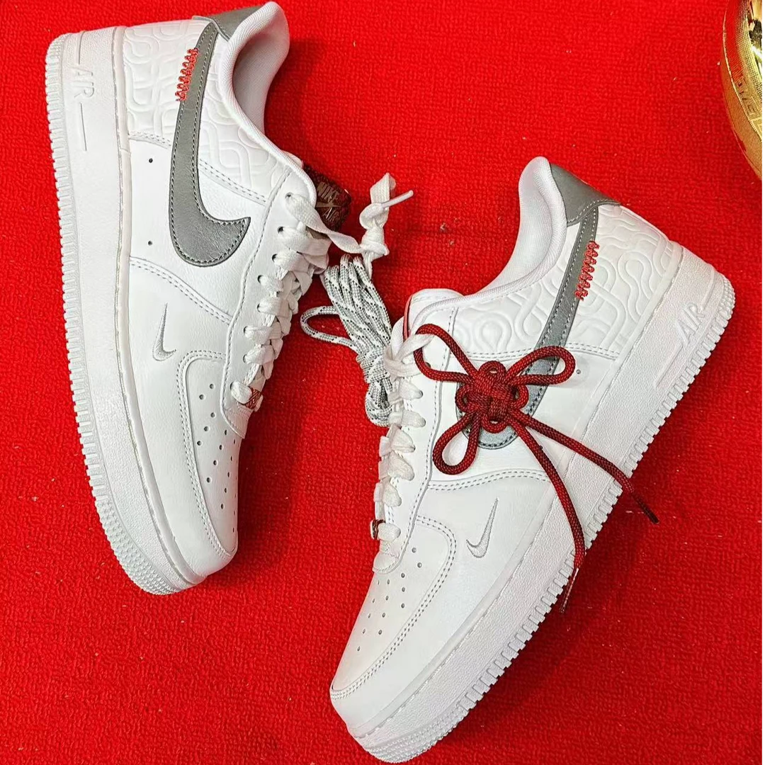 NIKE/耐克蛇年CNY男子AF1防滑耐磨低帮空军休闲运动板鞋HV5979130