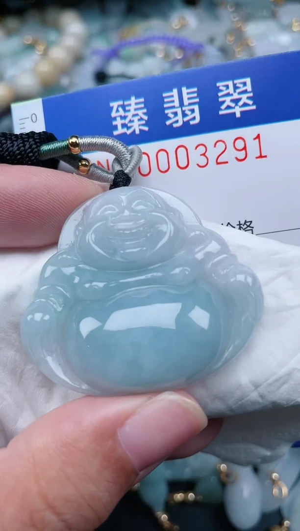 翡翠未镶嵌颈饰.0003291