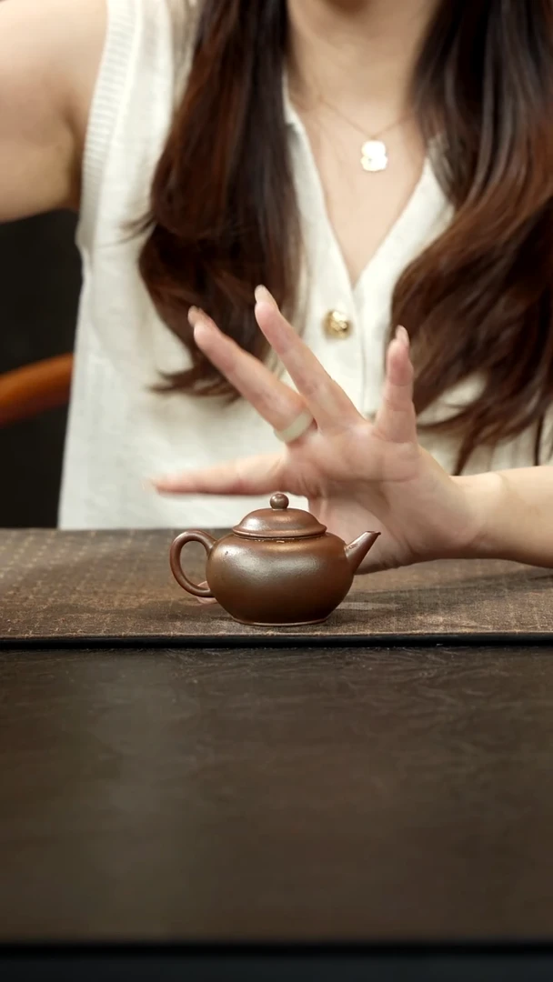 茶壶紫砂柴烧底槽青水平60cc