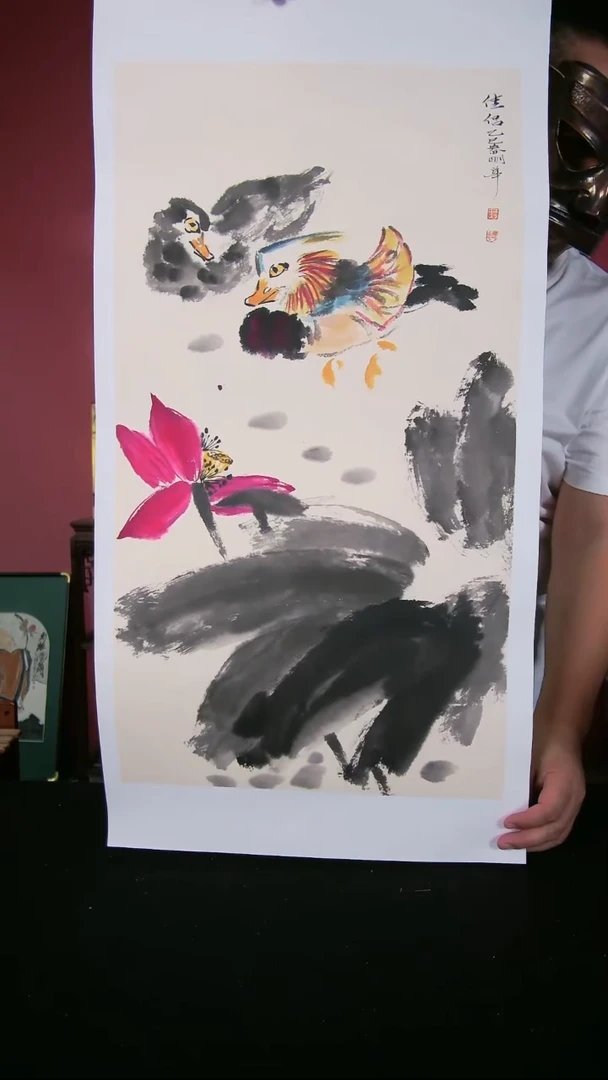 国画于明华书画作品