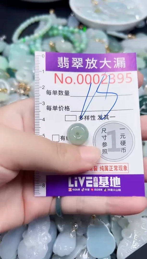 颈饰未镶嵌翡翠2395