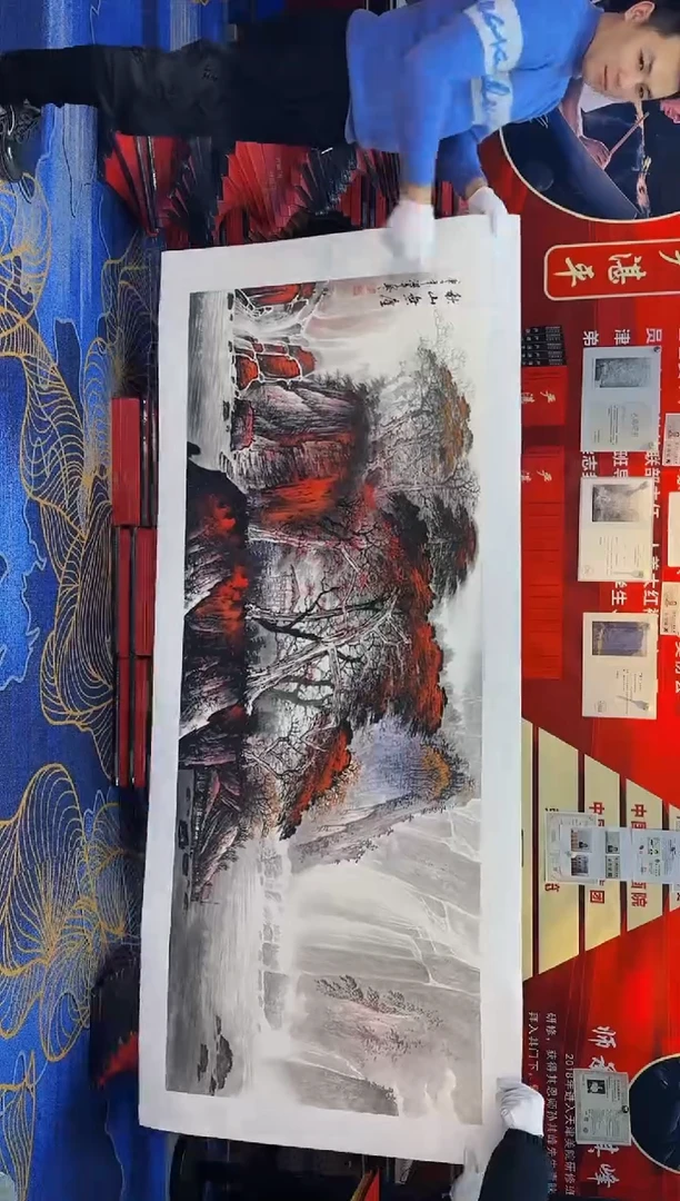 【闪购商品】国画手绘国画山水花鸟作品