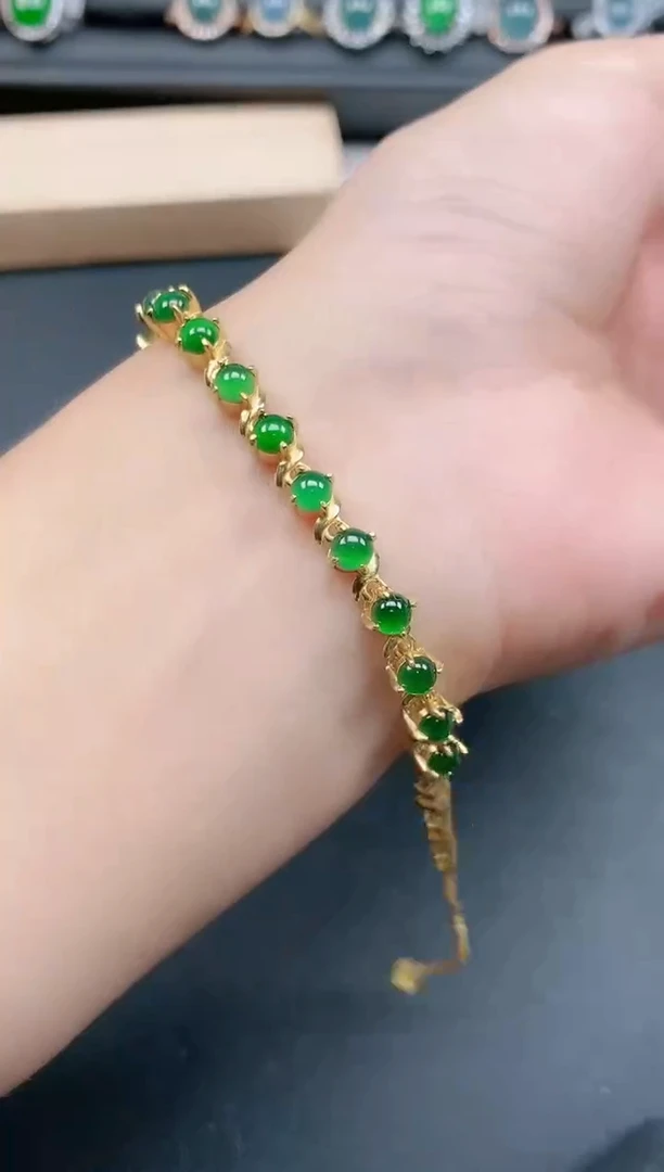 银S925镶嵌戒指翡翠11111