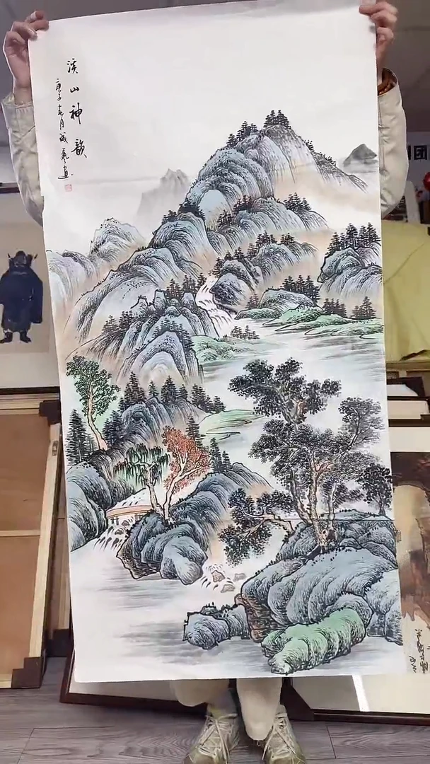 国画库房放漏国画8平尺