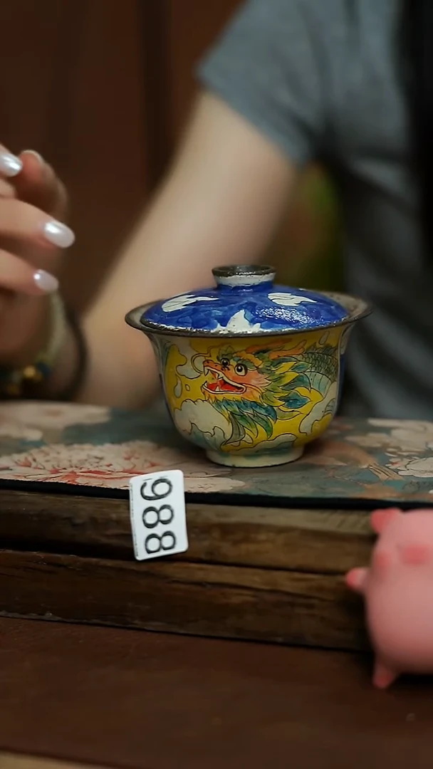 迷糊设计师 盖碗
