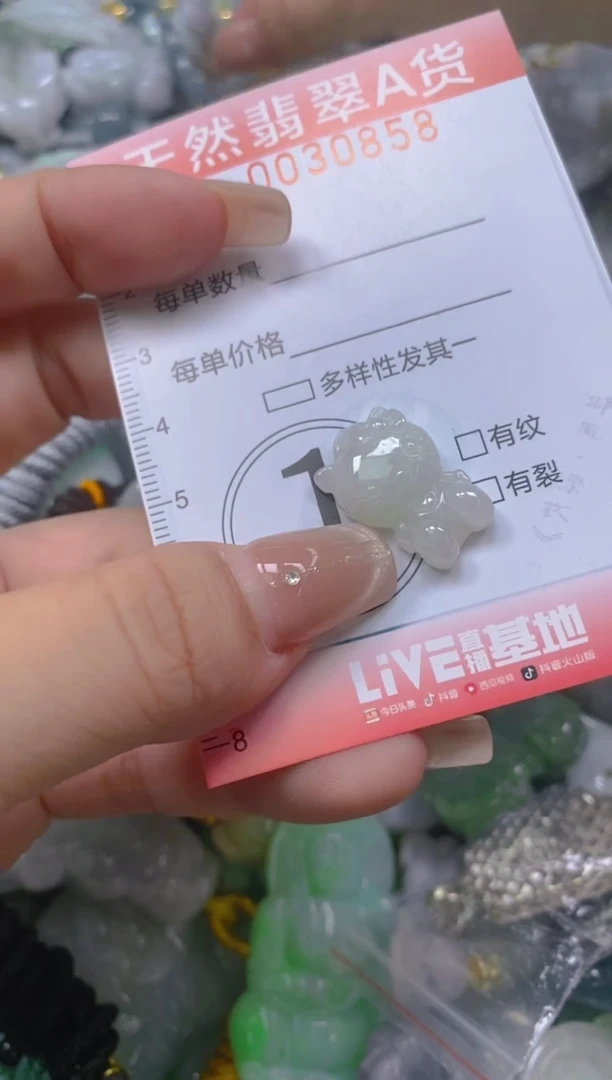 翡翠未镶嵌颈饰闪购0030858