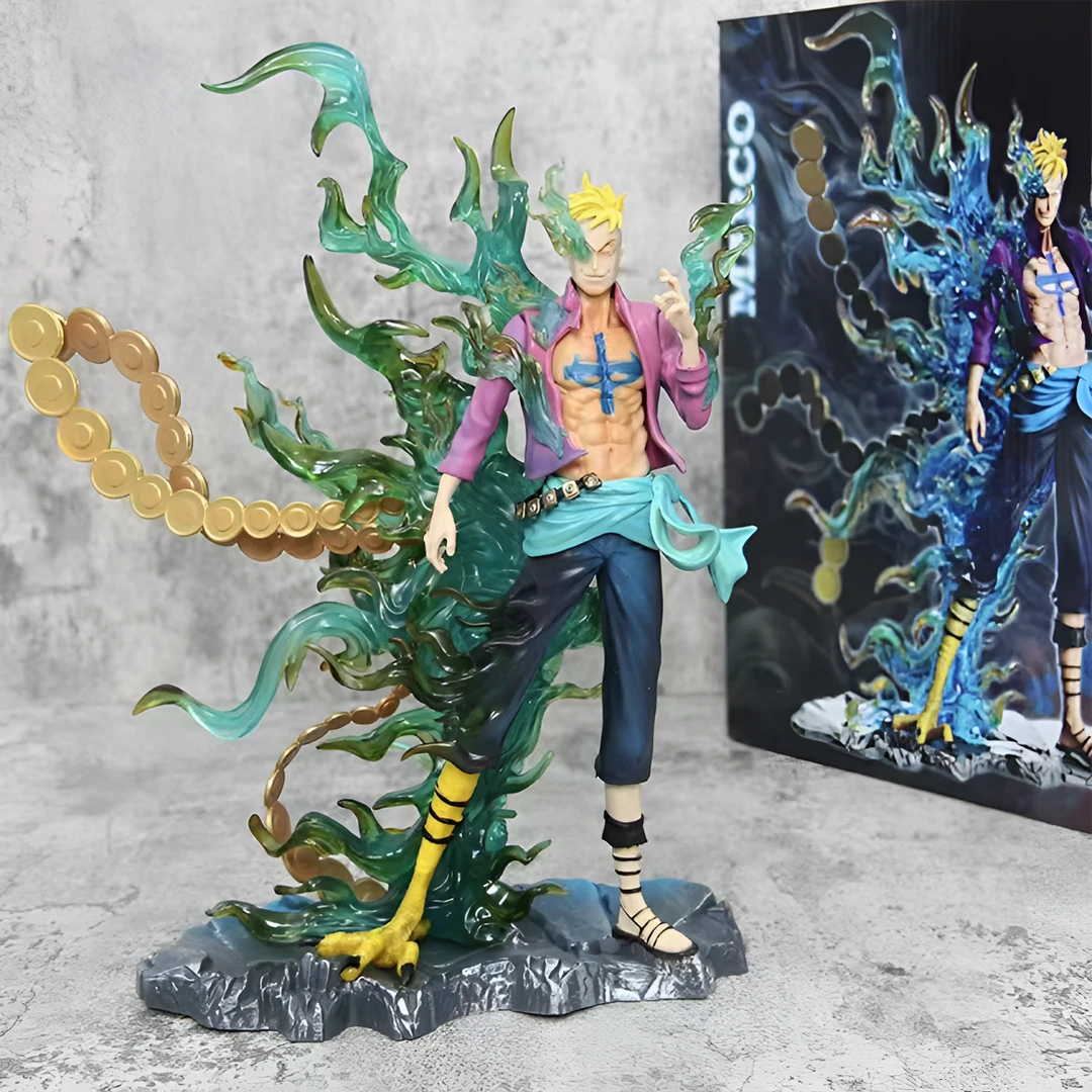 海贼王系列 IU共鸣 不死鸟  马尔科 海贼团 gk手办模型