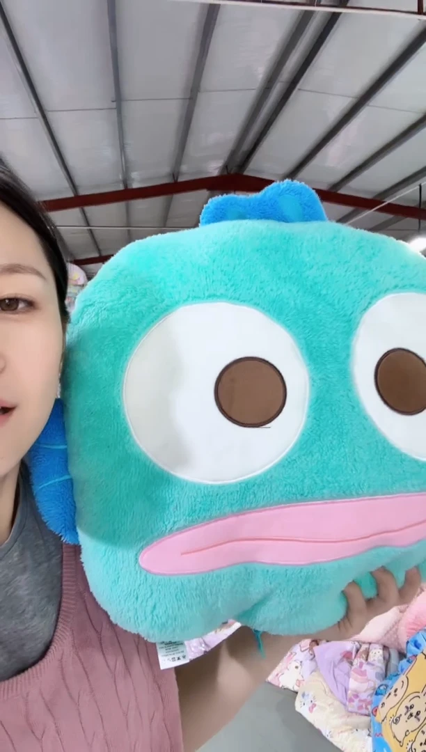 大头丑鱼  抱枕