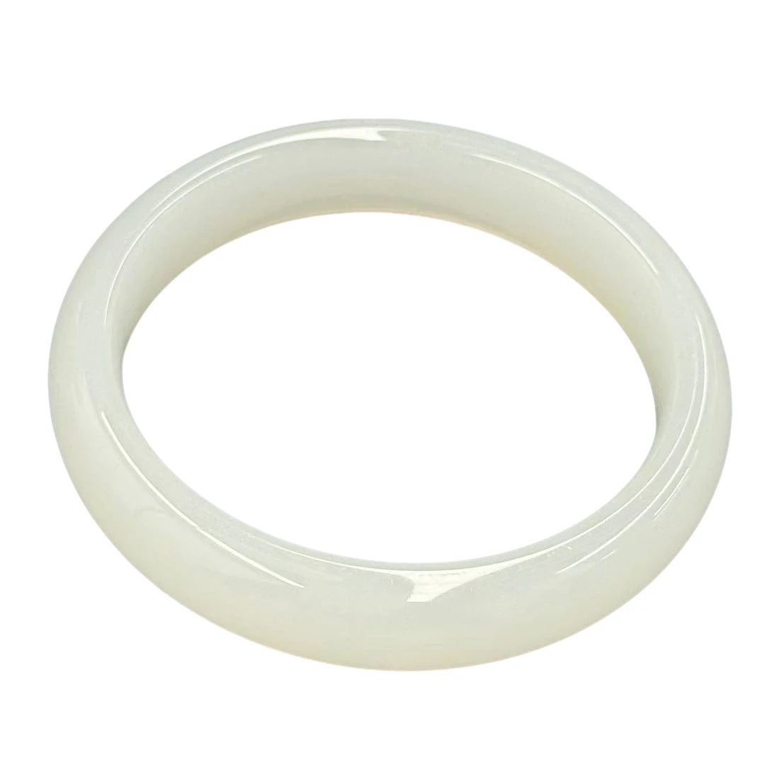 s887-复古风气质宽条美人条石英质玉手镯-赠礼盒