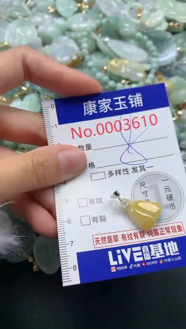 颈饰未镶嵌翡翠3610