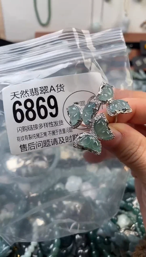 颈饰未镶嵌翡翠多样性发其一6869