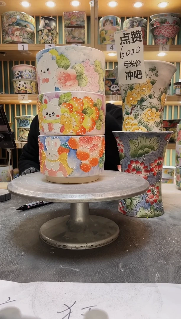 陶默认微瑕一物一拍0103-098-3个