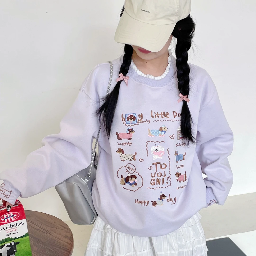 2025春季新款圆领卫衣