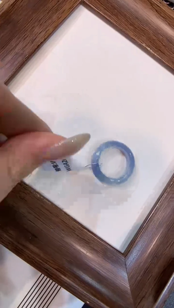 未镶嵌戒圈翡翠戒圈#14