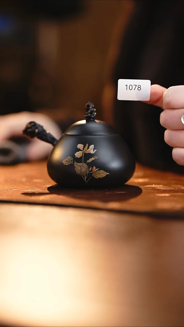 雲梦茶器紫陶茶壶1078