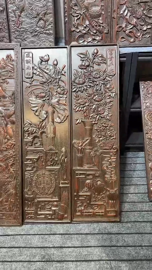 木紫檀雕刻一物一拍