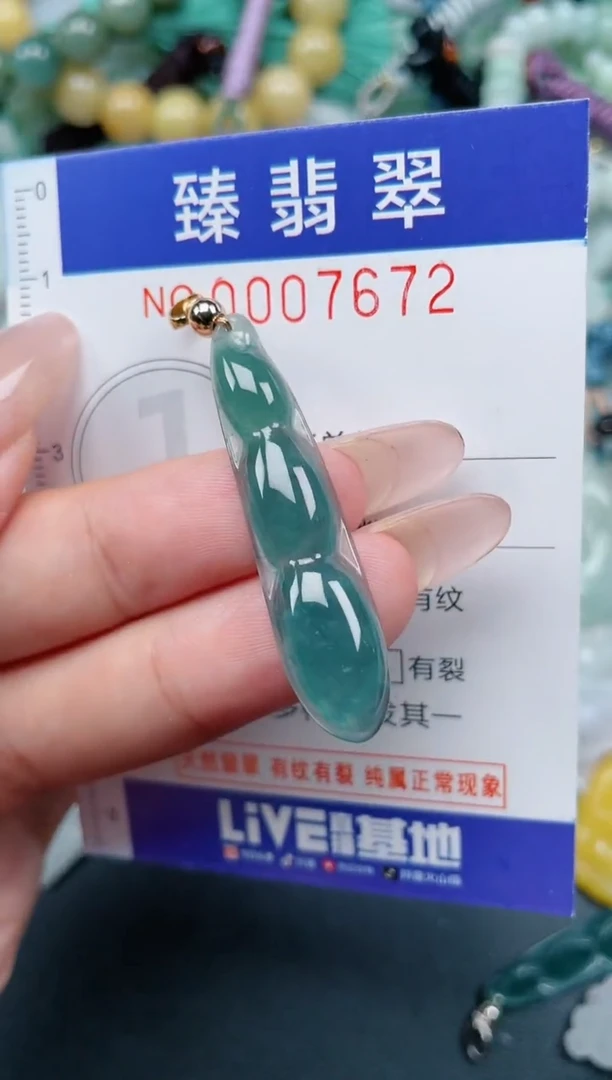 翡翠未镶嵌颈饰.0007672