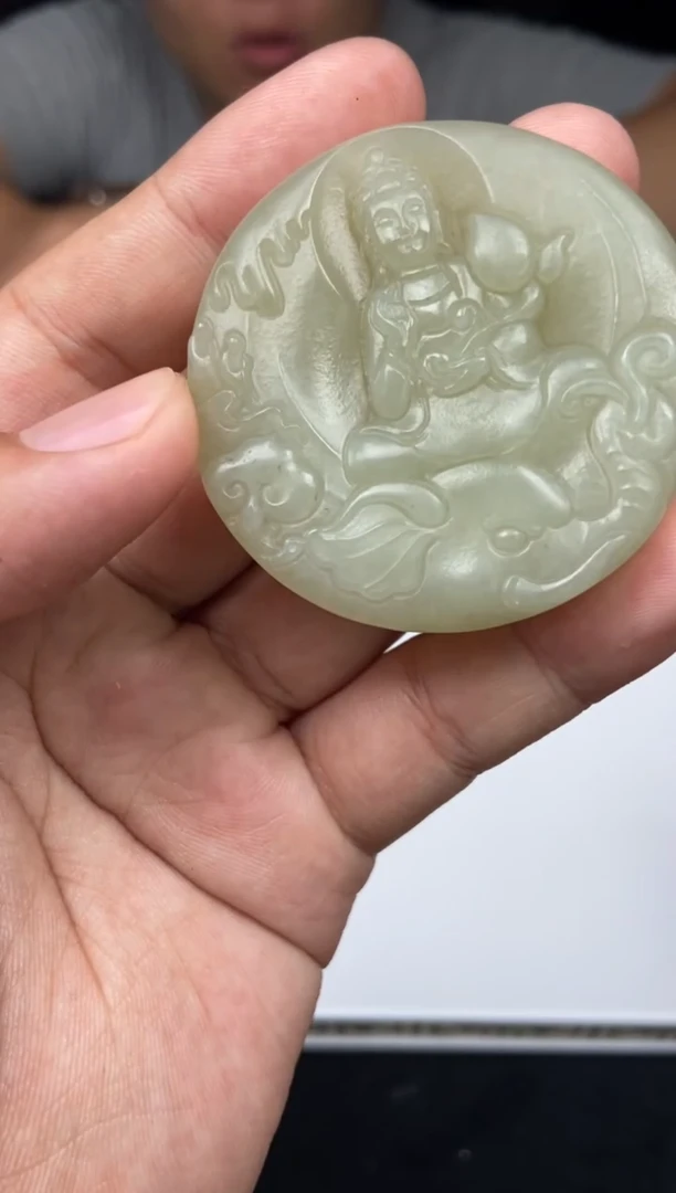 和田玉未镶嵌颈饰天然和田玉拍一发一