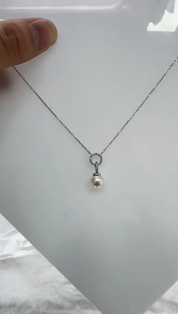 【闪购商品】海水珍珠DA银S925镶嵌c1384 珍珠7
