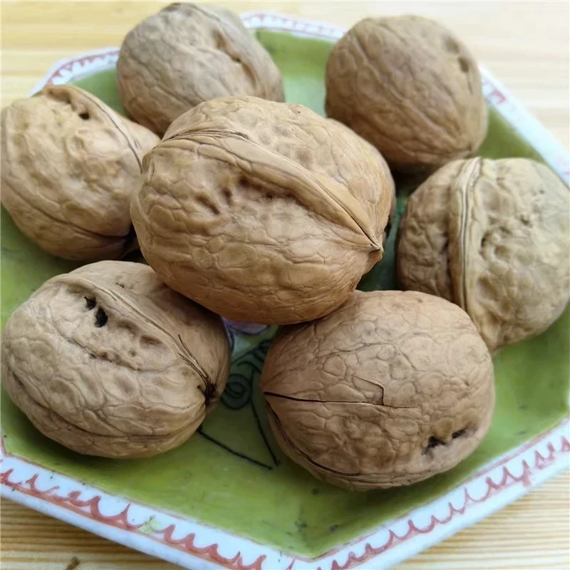 【买一斤送一斤】新货唐山核桃 非纸皮核桃 生核桃带壳核桃