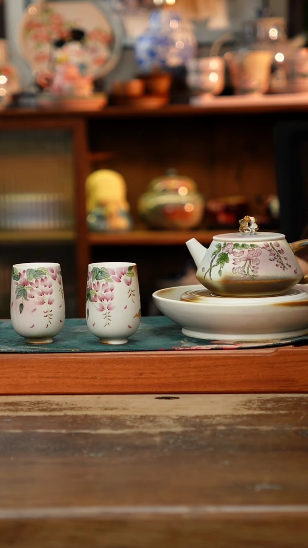 杯子夏日专享福利可乐杯凉水壶咖啡杯茶具（釉下彩）