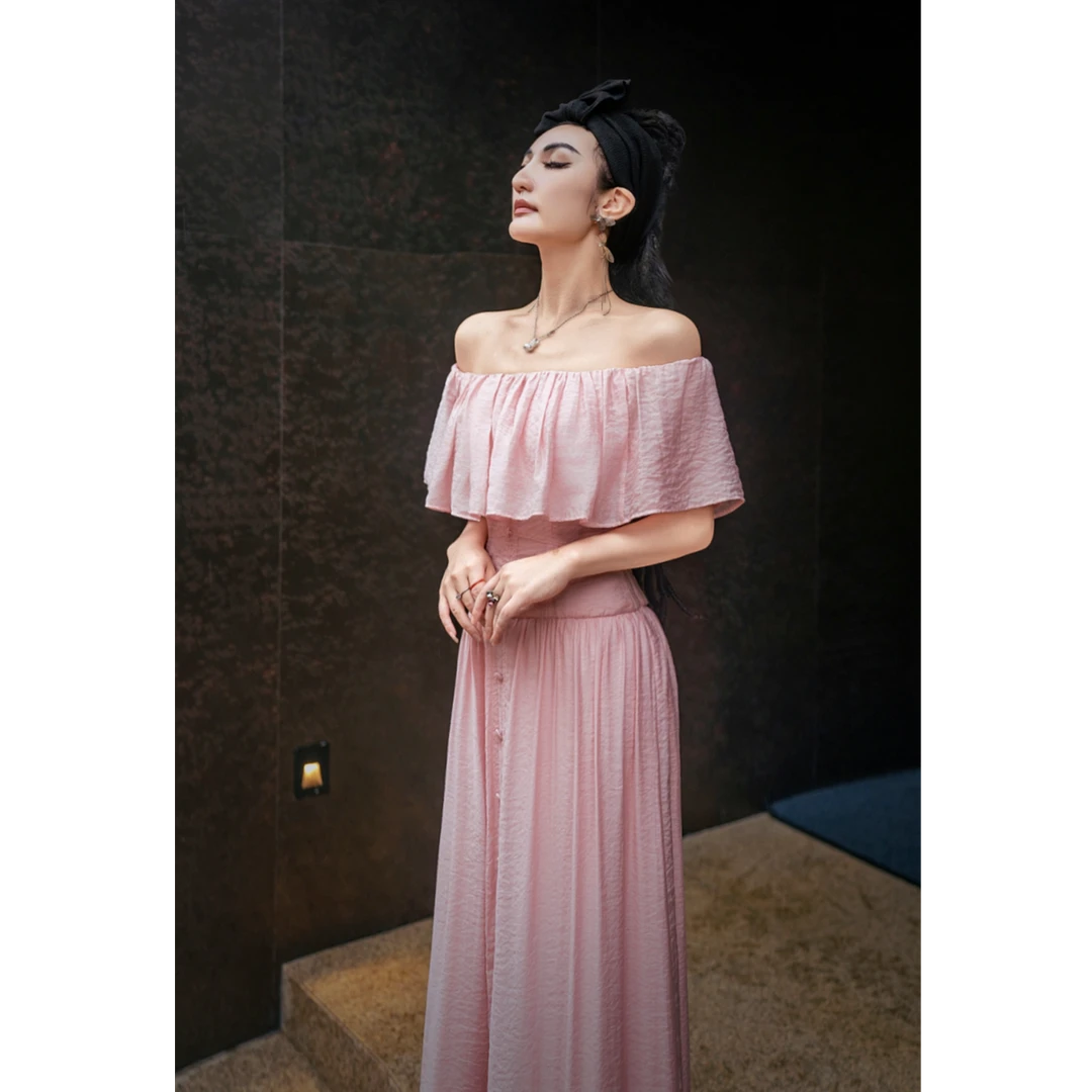 【星姐推荐】星原创高级定制【莎翁十四行】设计师度假风连衣裙