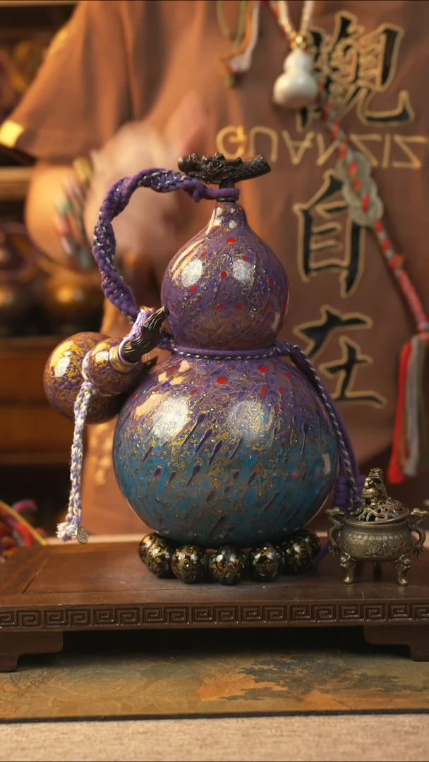 195大漆一物一拍记葫堂出品【不带手串】