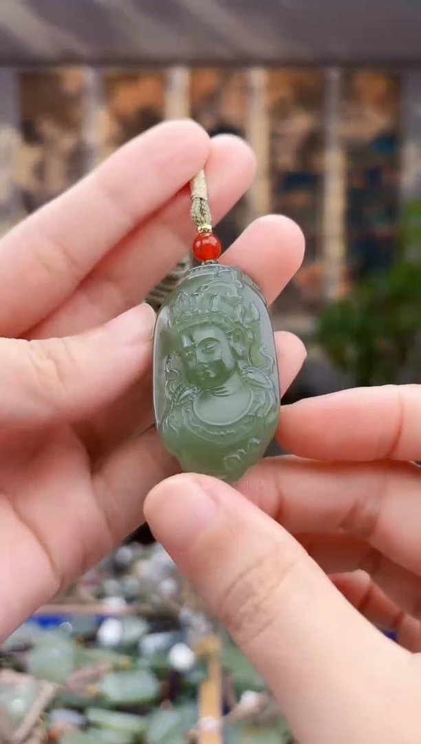 未镶嵌和田玉挂件拍一发一