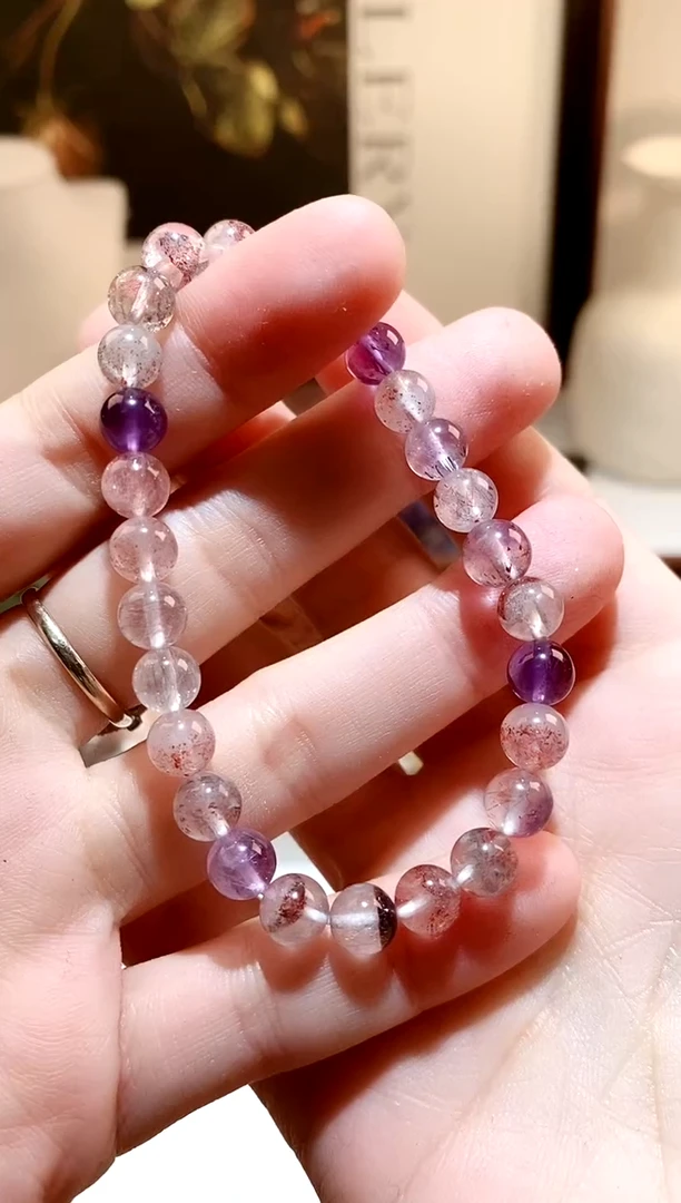 未镶嵌手链水晶超七手串 6 多样性发一