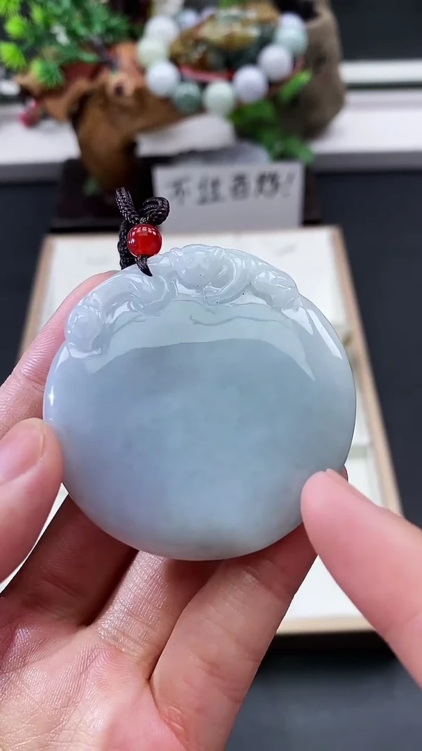 颈饰未镶嵌翡翠天然缅甸A货翡翠