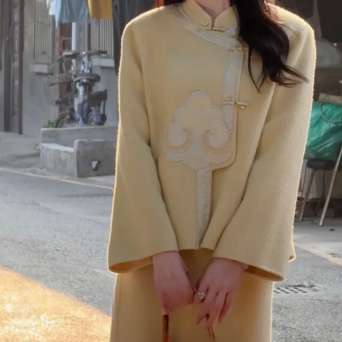 【桂圆诗会】套装高端定制大衣