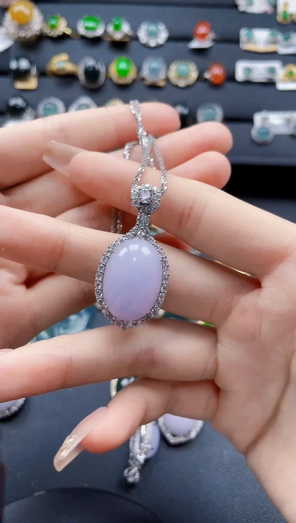 【闪购商品】翡翠戒指银S925镶嵌346545