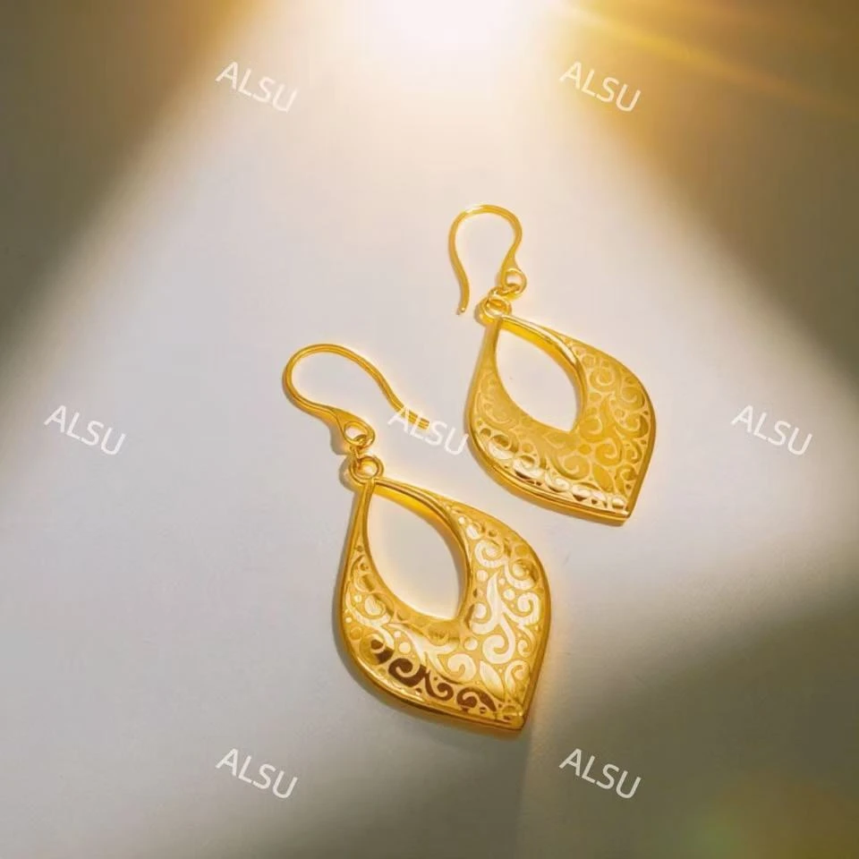 合金耳饰 ALSU原创经典款民族风耳环时尚气质百搭复古简约升级版