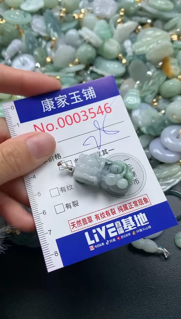 颈饰未镶嵌翡翠3546