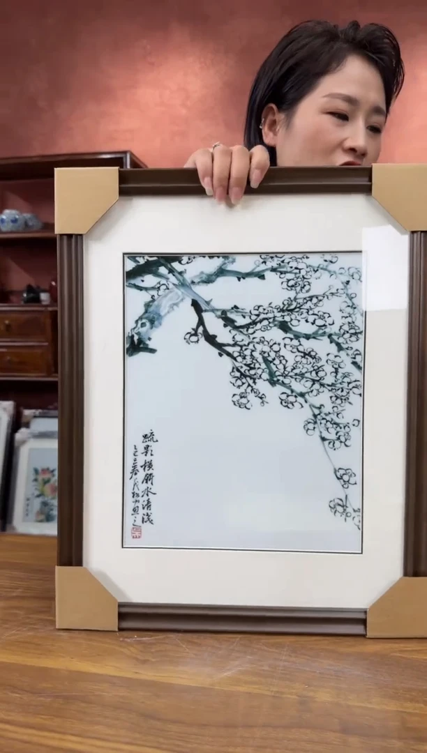 吴义松陶盟手绘陶瓷编码：3598