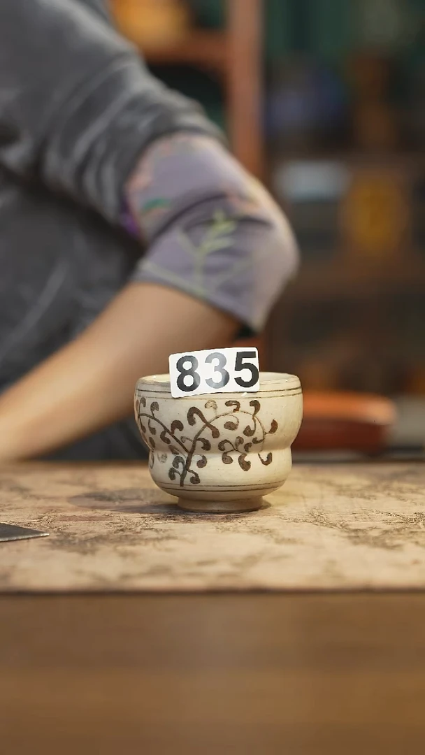 陶瓷茶器茶具主人杯835