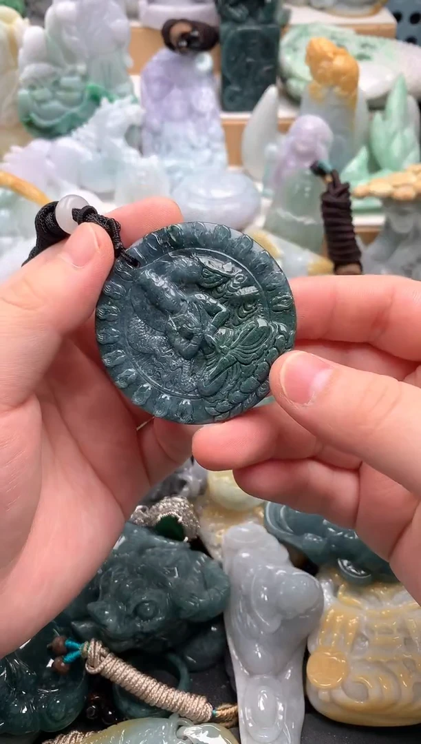 吊坠(不含链)未镶嵌翡翠1