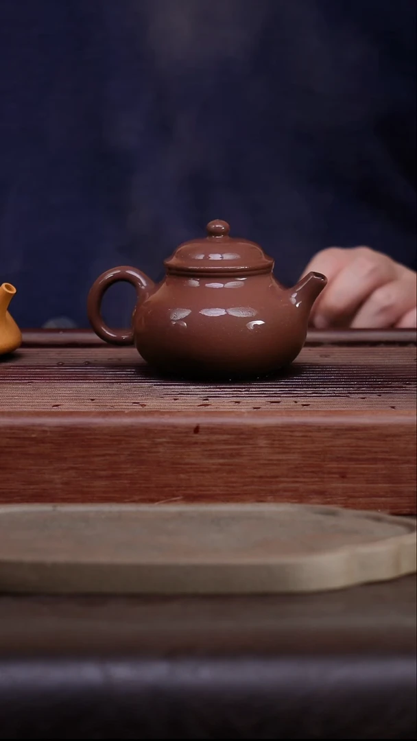 茶壶紫砂紫泥 容天